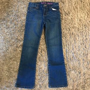 Girls Bootcut Denim Jeans, 10s